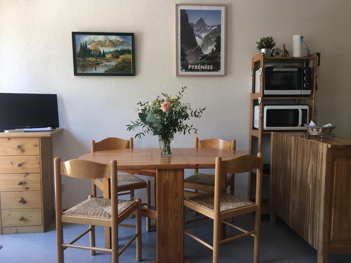 Studio St Lary Proche Du Centre, Au Calme Avec Vue Montagne Saint-Lary-Soulan Exteriör bild