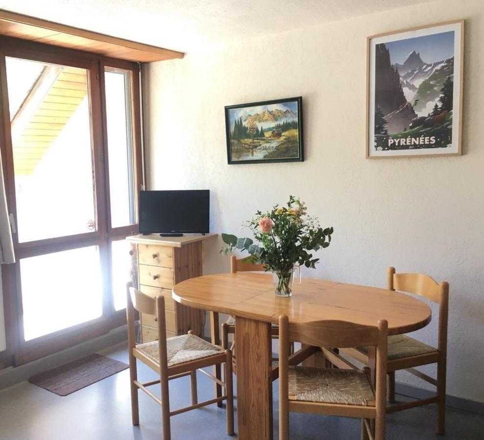 Studio St Lary Proche Du Centre, Au Calme Avec Vue Montagne Saint-Lary-Soulan Exteriör bild